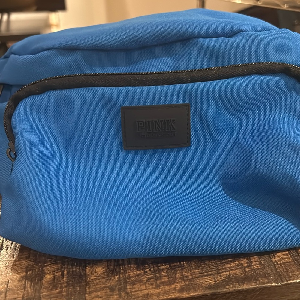 Blue PINK large fanny pack